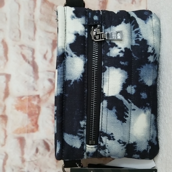 New Think Royln Tie-Dye Denim Bum Bag - Picture 3 of 13